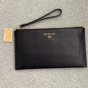 Michael Kors Black Wristlet